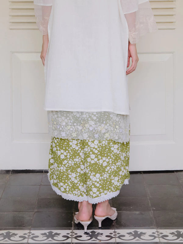 Seiji Pants Floral Green - Toko Didiyo