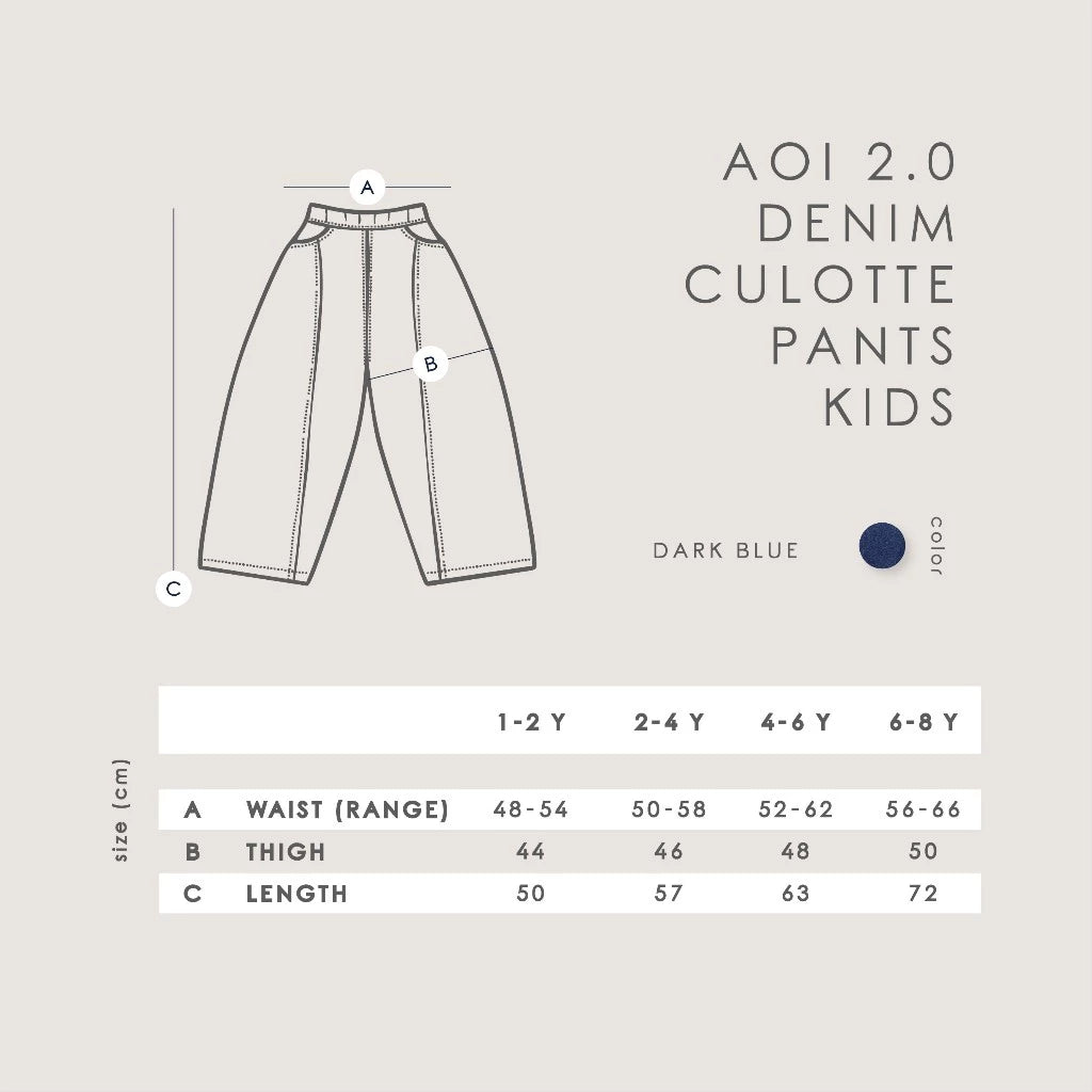 HGL Bambini - AOI 2.0 - Cullote Jeans Kids - Aoratorie
