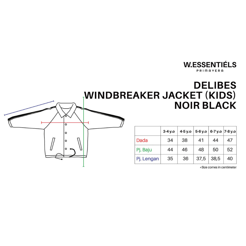 HGL Bambini - Delibes Windbreaker Jacket - W.Essentiels Primavera