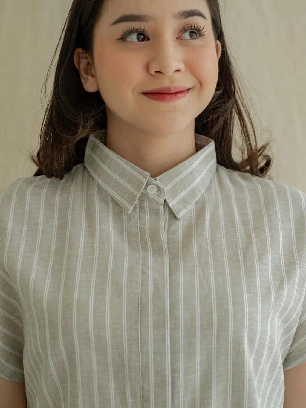 Kemeja Maluma Salur - Labuan Linen Wear