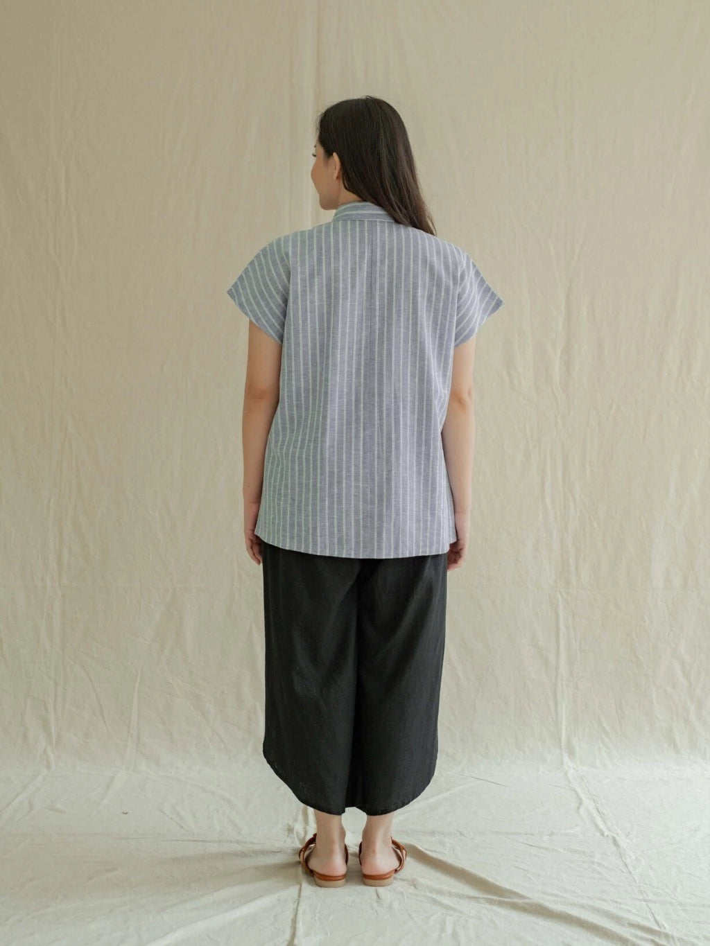 Kemeja Maluma Salur - Labuan Linen Wear