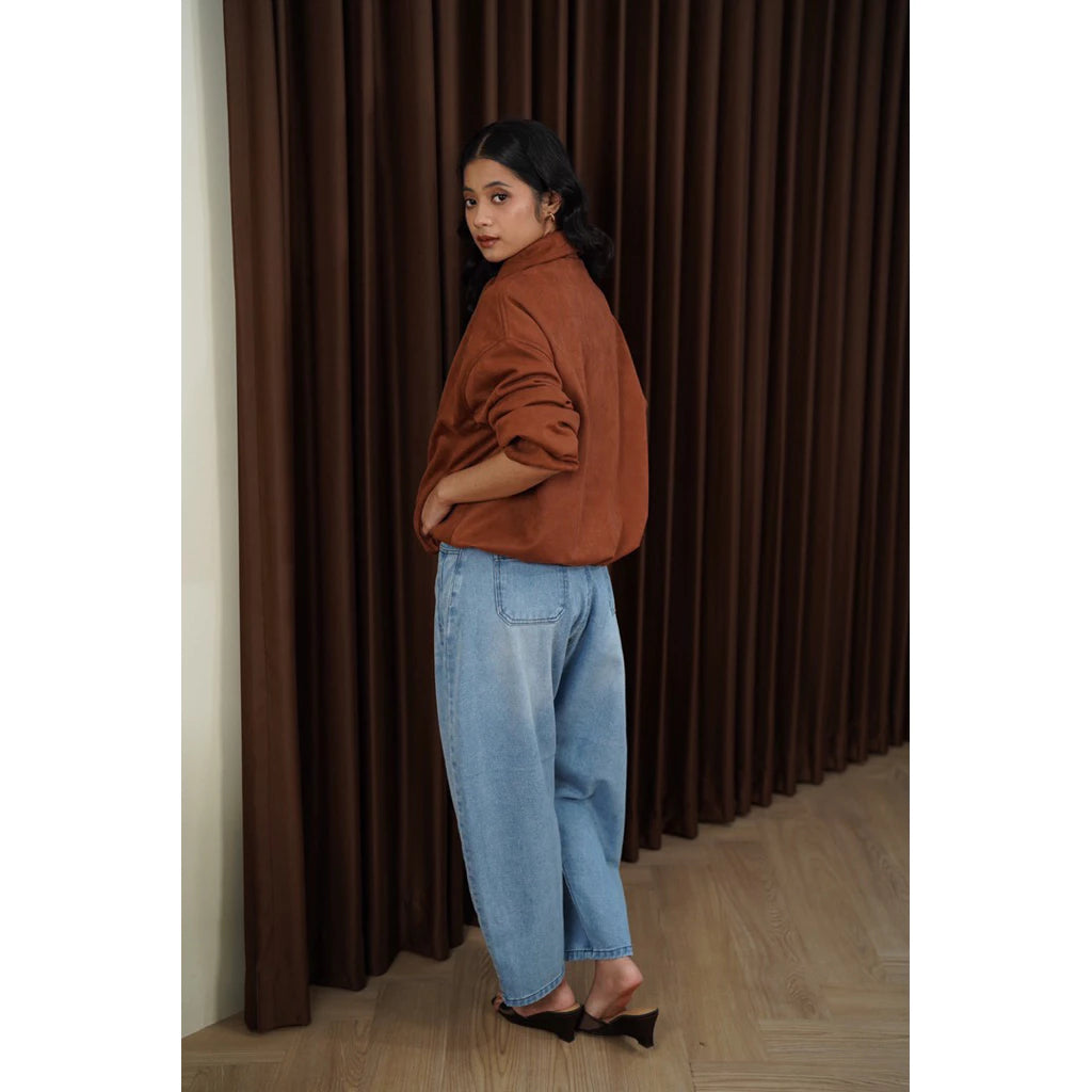 Sable Suede Jacket - Jinzu