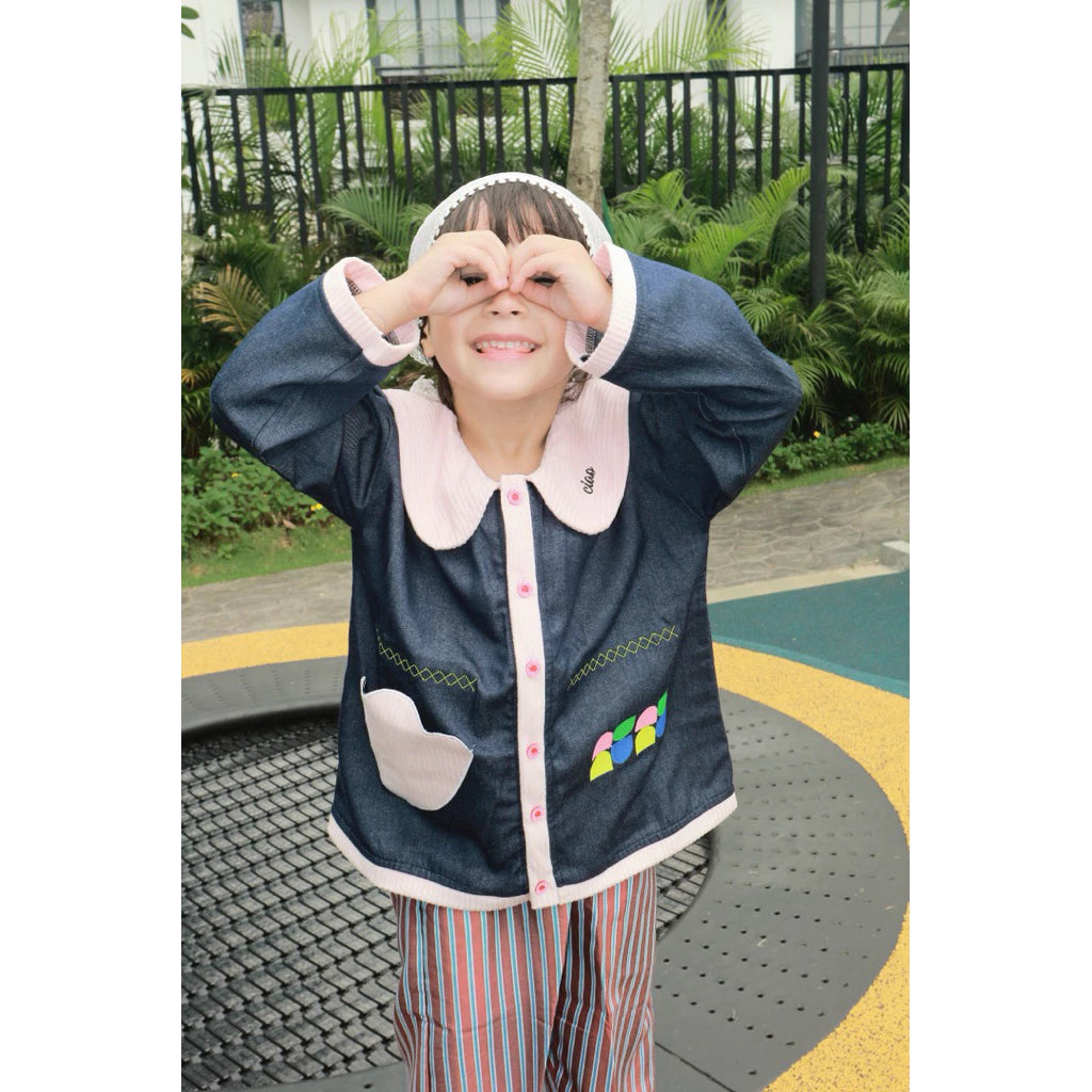 HGL Bambini - Denim cordu Pink - Ciao