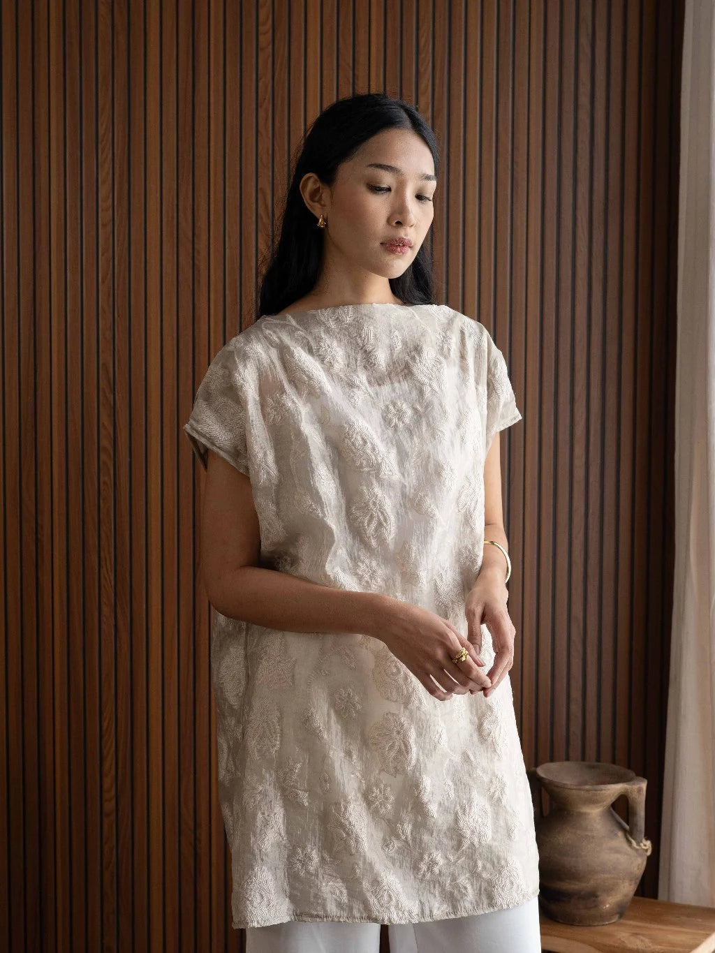 Samara Top Taupe - Monday To Friday