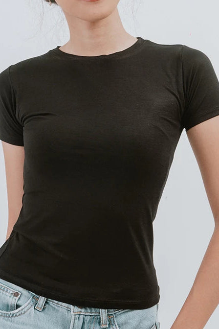 Basic Top Black - The Sleepless Club