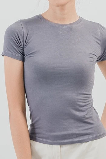Basic Top Grey - The Sleepless Club