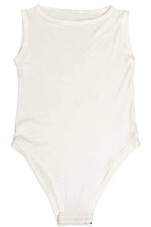 Sleeveless White Jumpsuit - The Sleepless Club