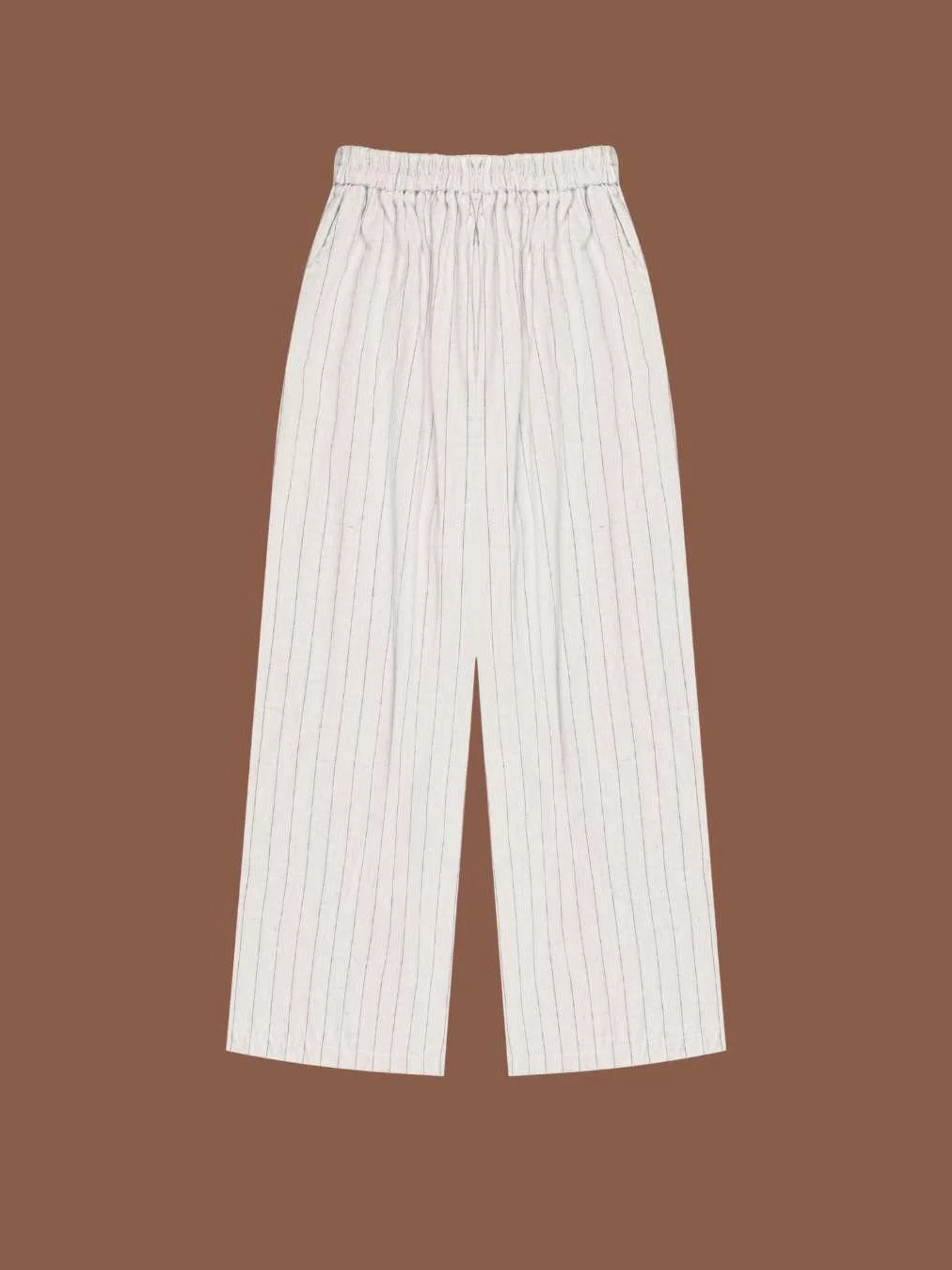 Linen Pants - Krem