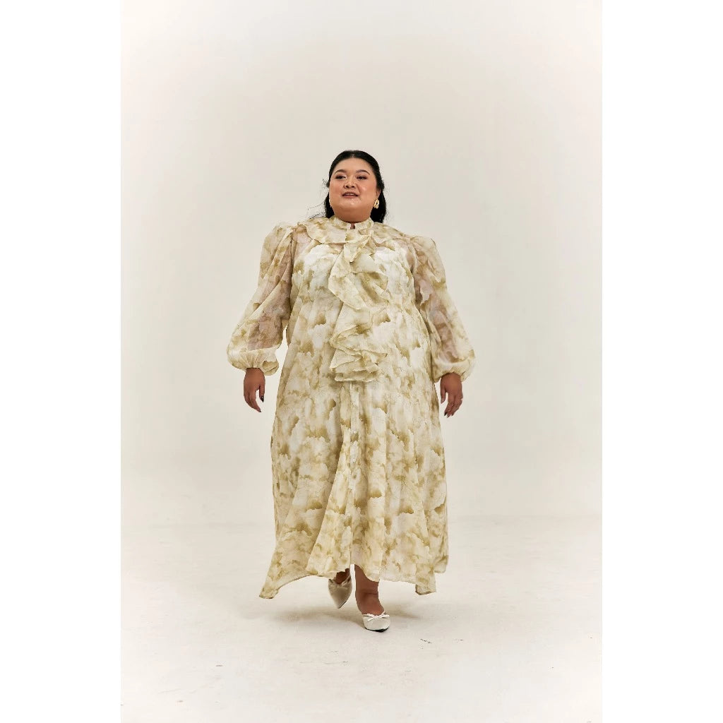 Dania Raya Dress Ivory (Jumbo) - Mine