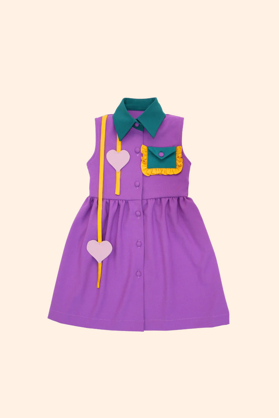 HGL Bambini - Livy Dress Purple - Amber Kids
