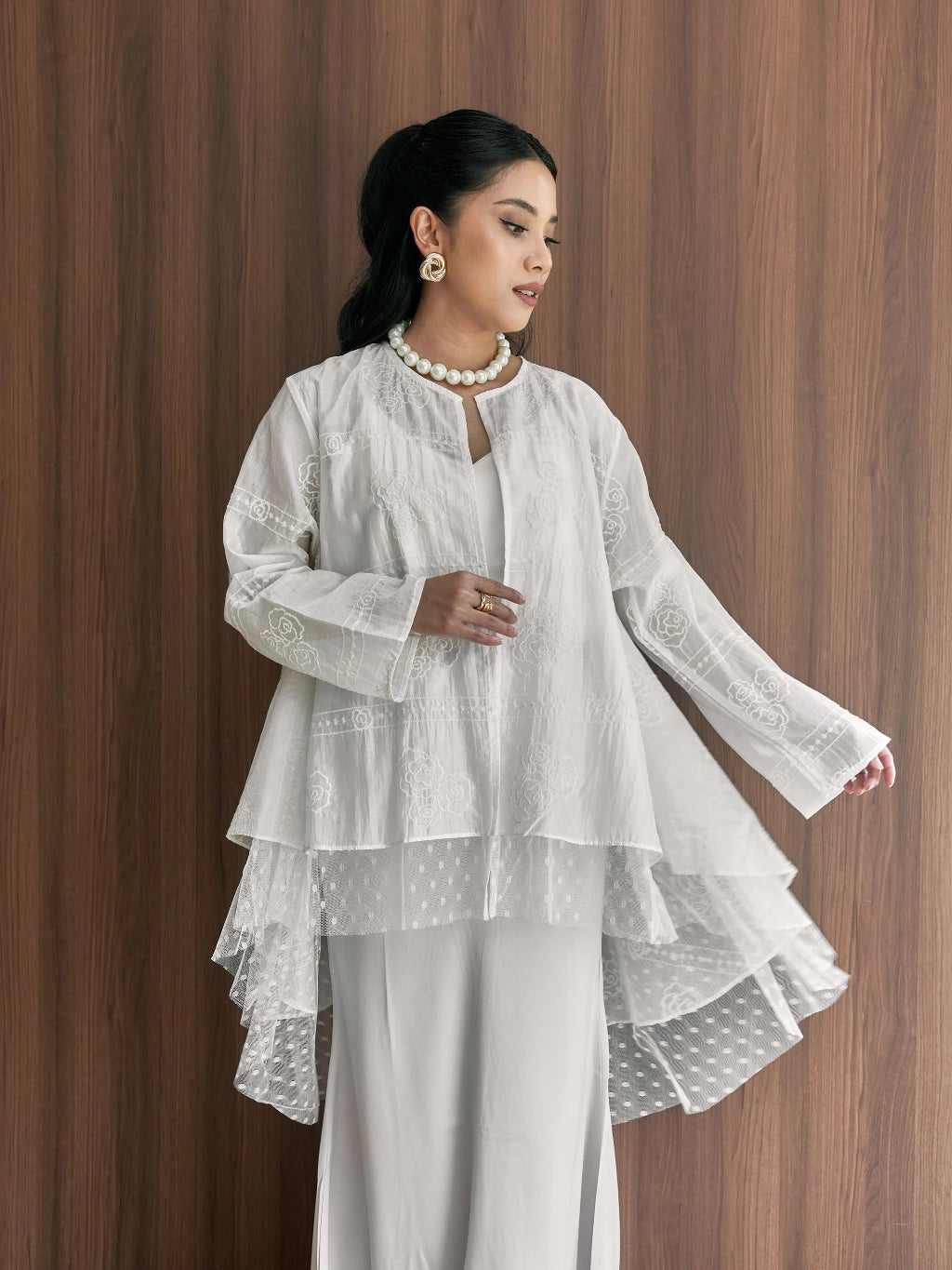 Samira Outer Broken White - Mine