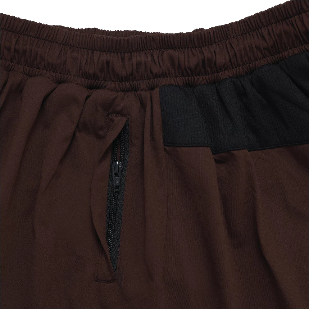 Athleisure Short Pants Dark Brown - All March