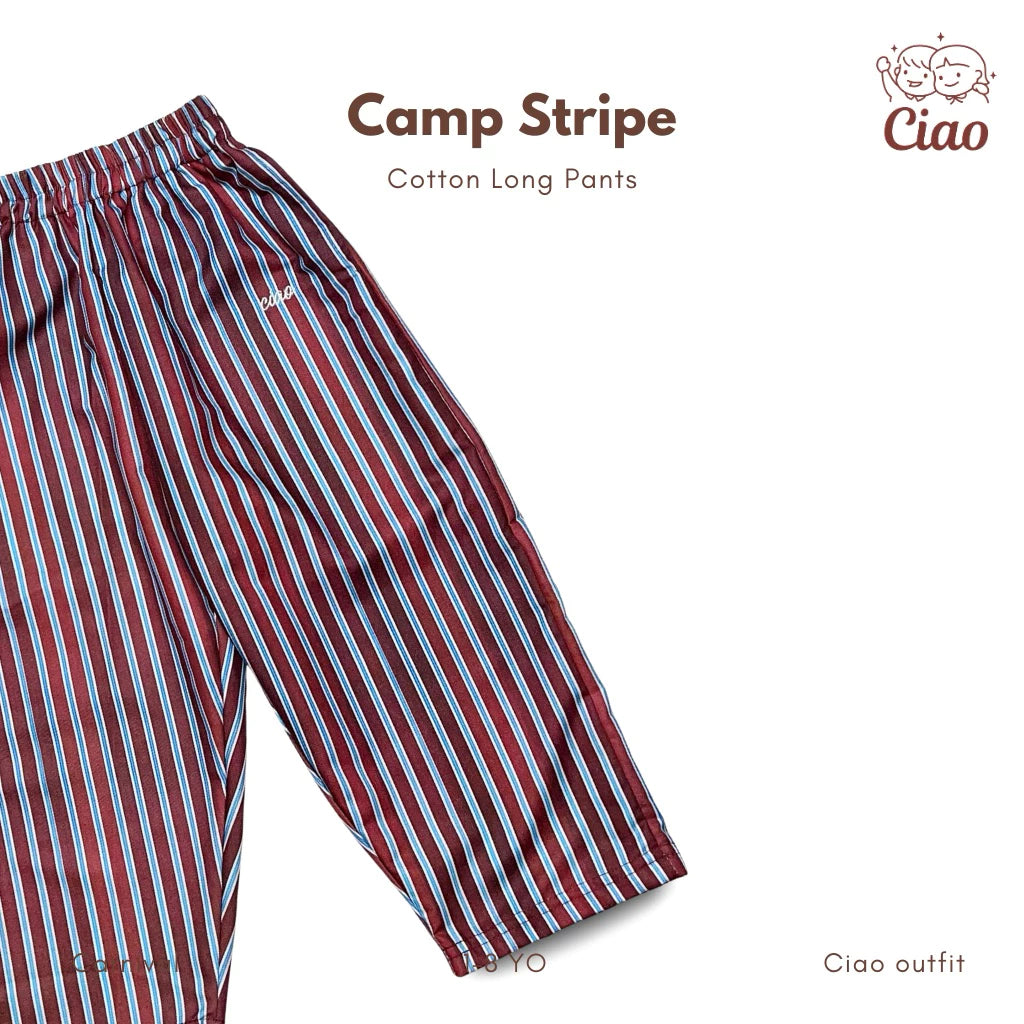 HGL Bambini - Ciao Bucket Stripe Cotton Longpants - Ciao