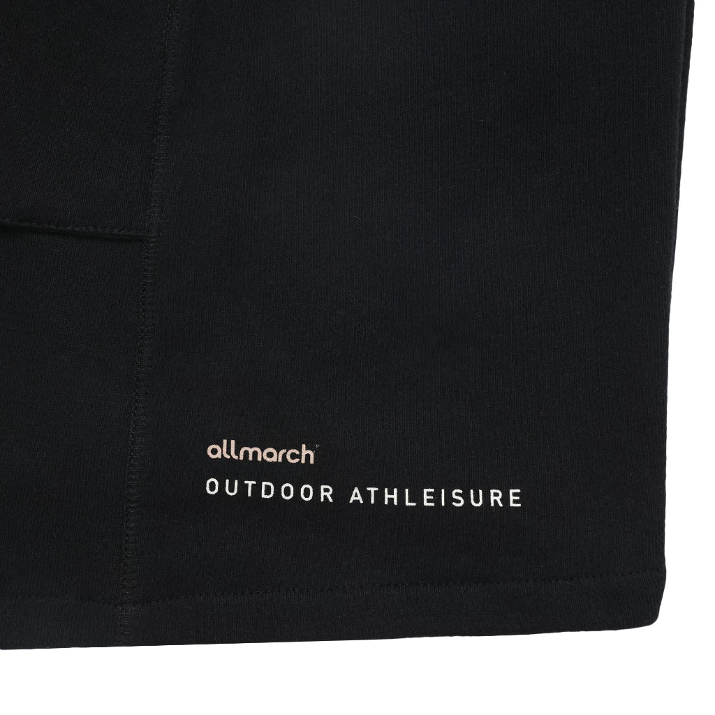 Anytime Terry Boardshort Black - All March