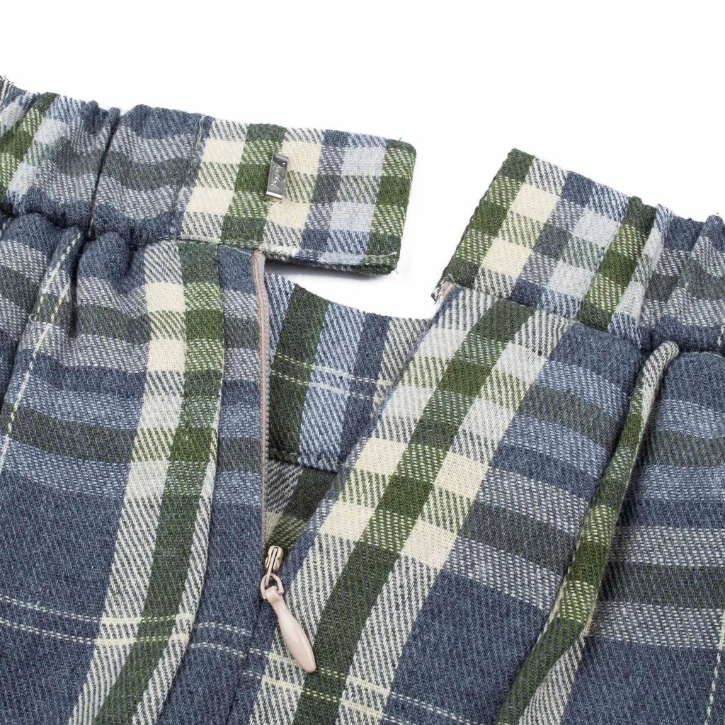 Ouka Navy Midi Skirt - Tome Ame