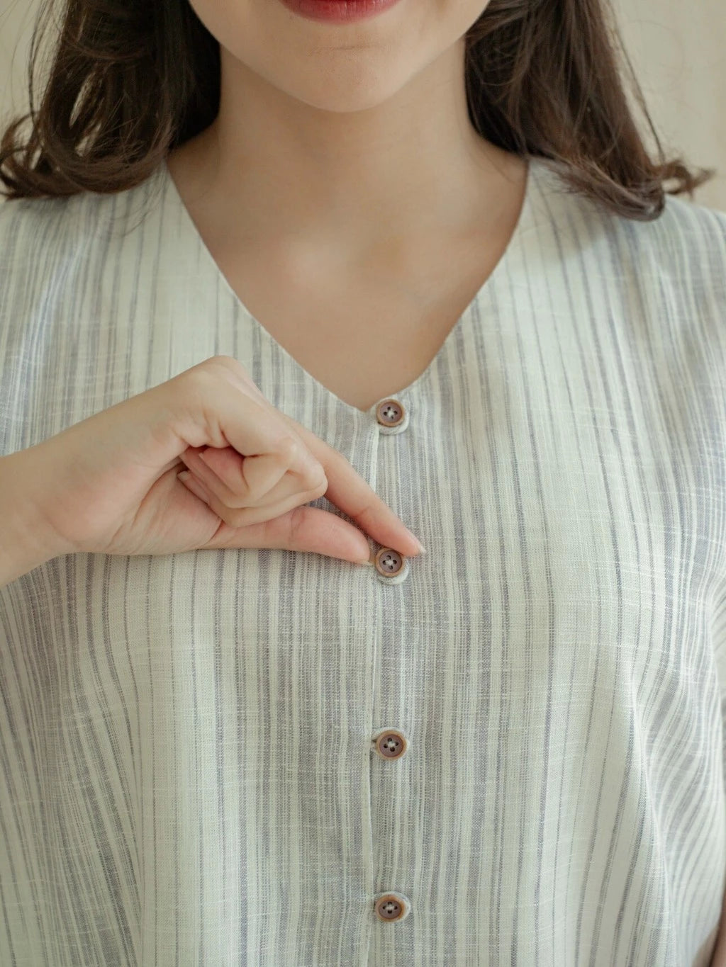 Kemeja Melasti Motif - Labuan Linen Wear