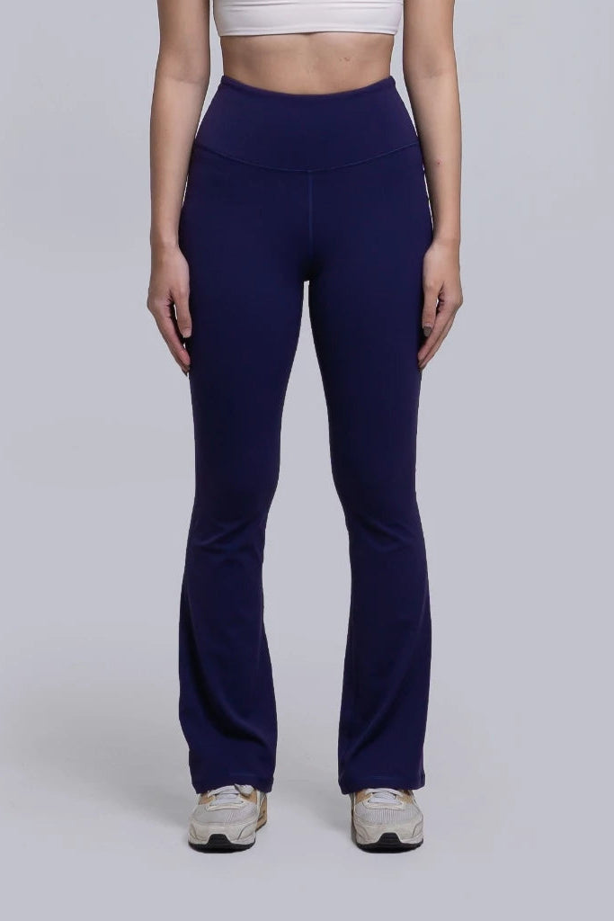 High Comfort Flares - Soft Navy Blue - Heiji Active