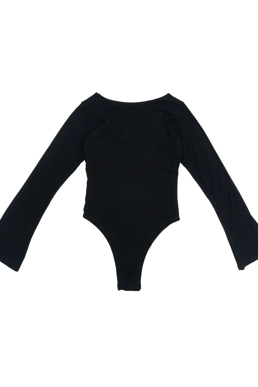 Longsleeve Black Jumpsuit - The Sleepless Black