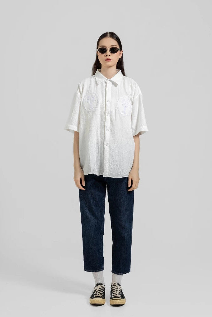 Homard Dore Shirt White - Platcut