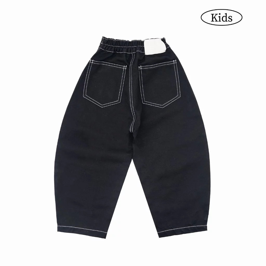 HGL Bambini - Cam Ref-31 Twill Cargo Balloon Pants - W.Essentiels Primavera