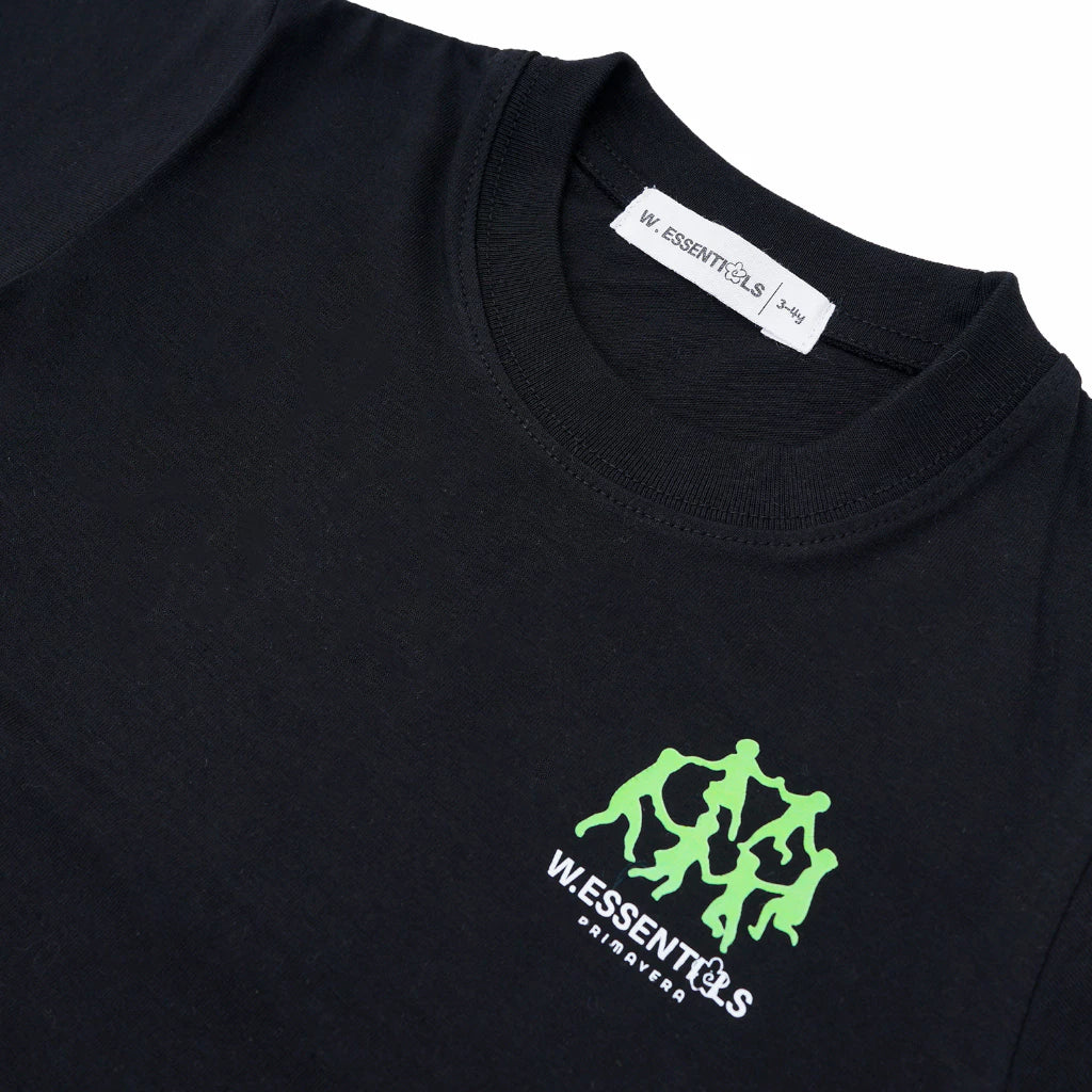 HGL Bambini - Siroco Oversize T-Shirt Balck - W.Essentiels Primavera