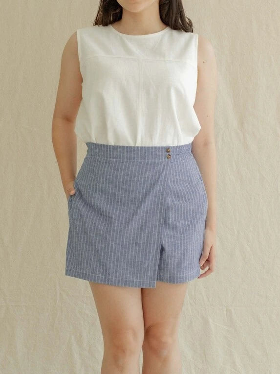 Tilu Skort - Labuan Linen Wear