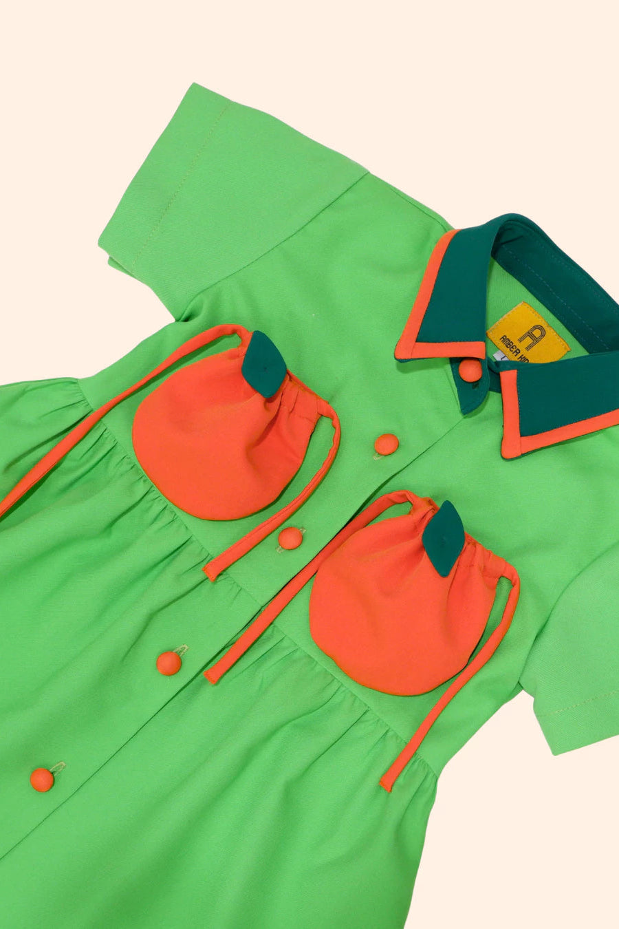 HGL Bambini - Citrus Dress Green - Amber Kids