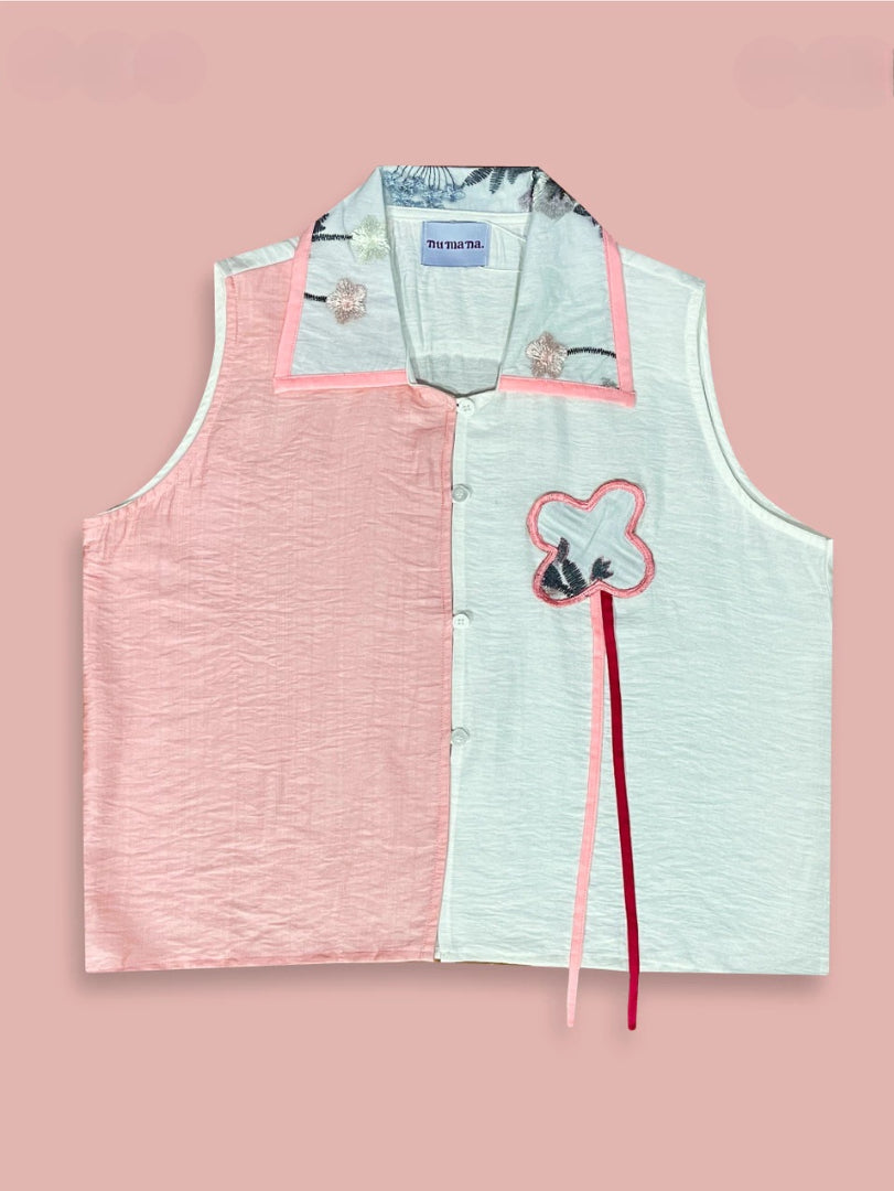 Aster Floral Vest - Numana