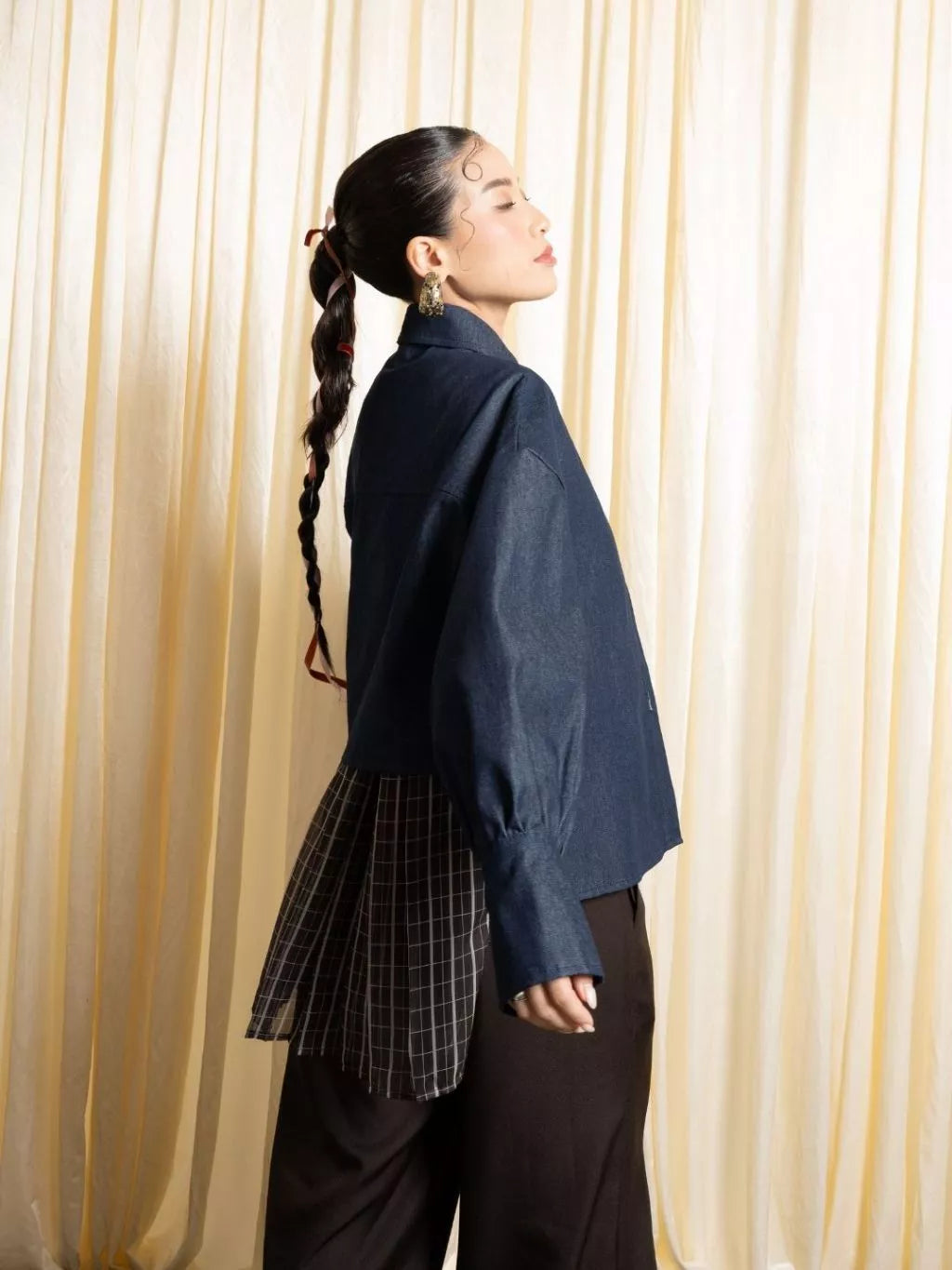 Selene Denim Outer - LR Studio