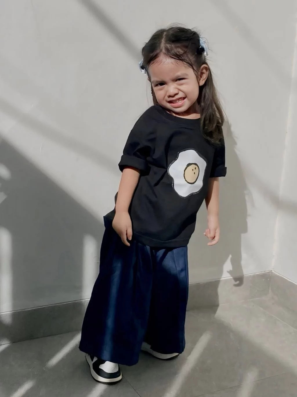 HGL Bambini - Little Artist Tees - Egg - Krem