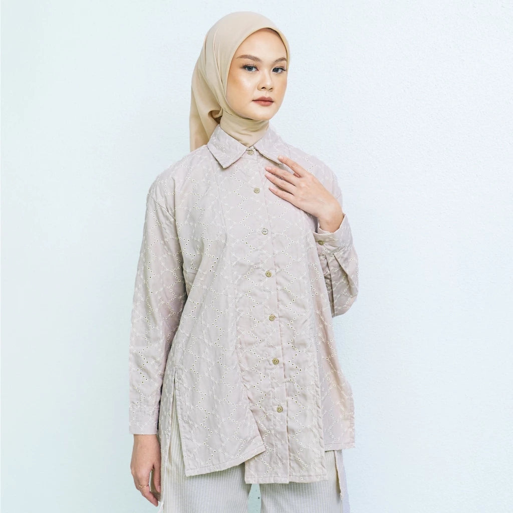 Vermod Shirt Creme - Aumone