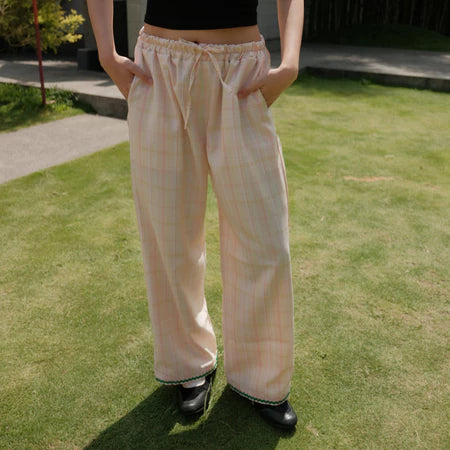 Lacy Peach Pants - Vidoj