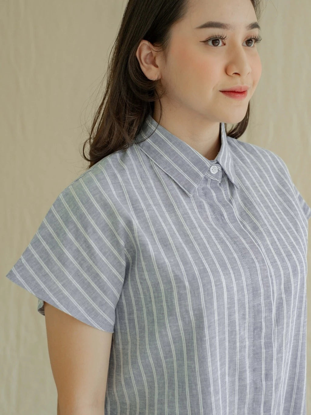 Kemeja Maluma Salur - Labuan Linen Wear