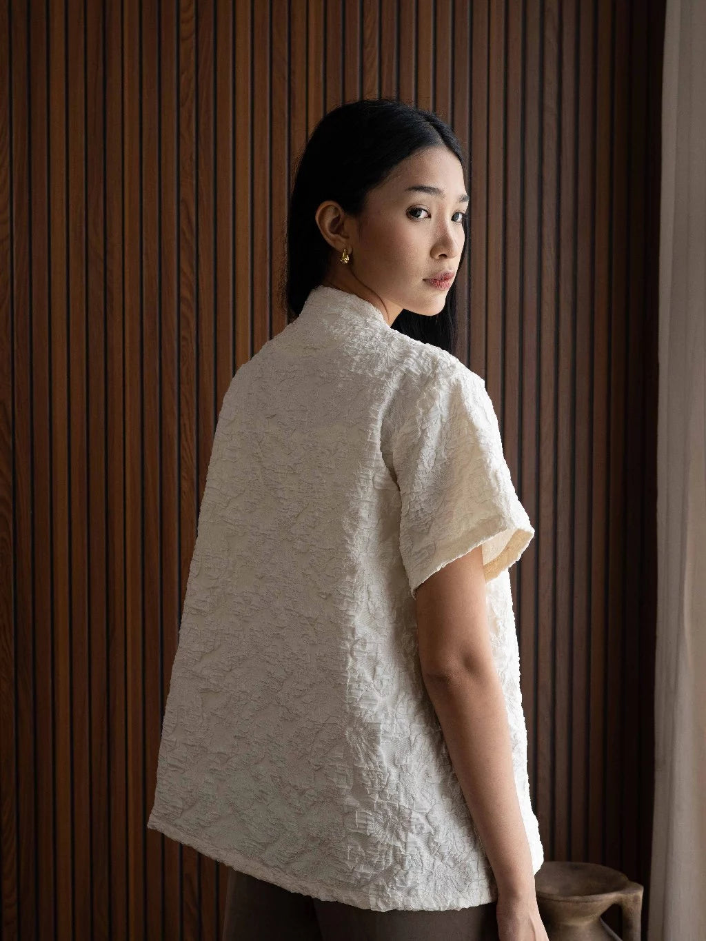 Seraphine Top Broken White - Monday To Friday