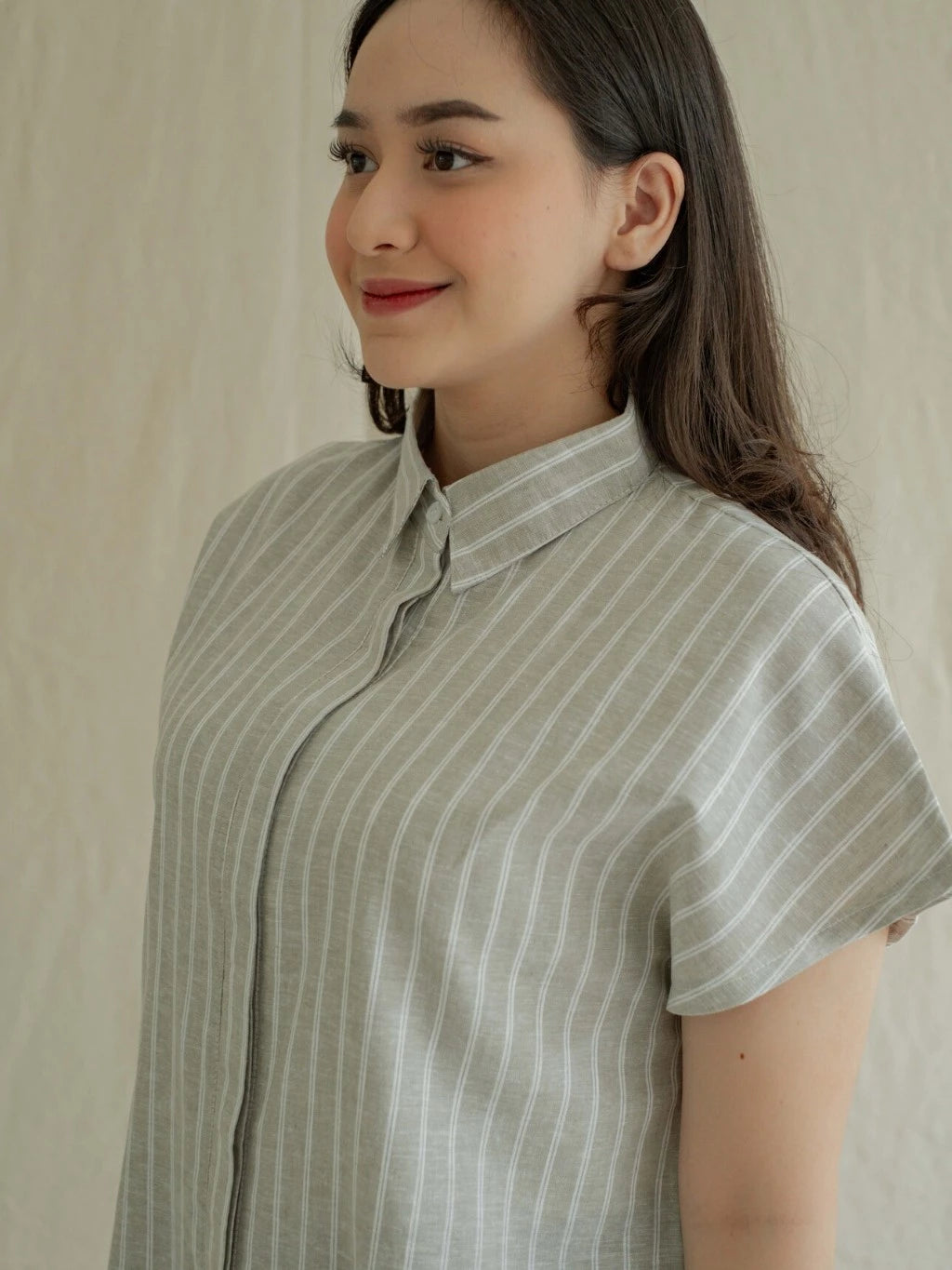 Kemeja Maluma Salur - Labuan Linen Wear