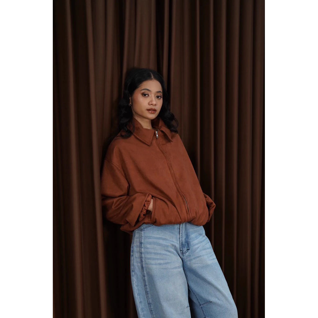 Sable Suede Jacket - Jinzu