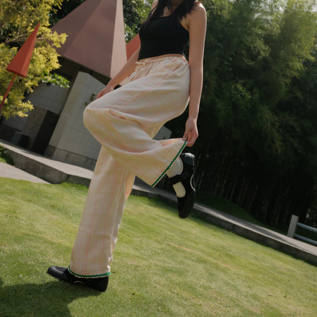 Lacy Peach Pants - Vidoj