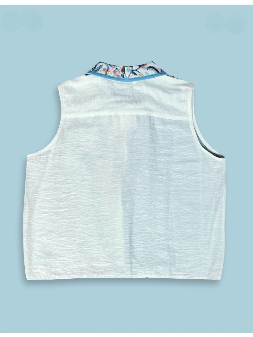 Aster Floral Vest - Numana