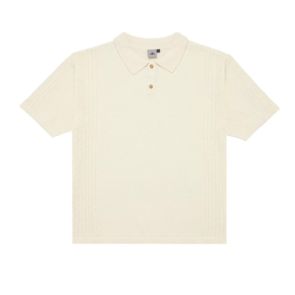 Cabin Core Cable Poloknit - All March