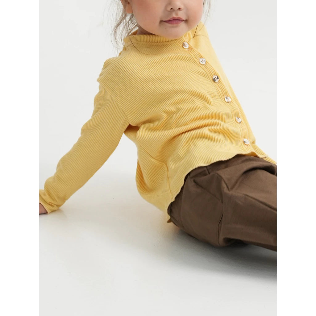HGL Bambini - Dotty Cardigan Lemon - Little Saints