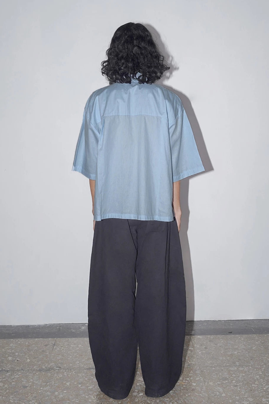 Rowane Pleats Shirt - Nylony