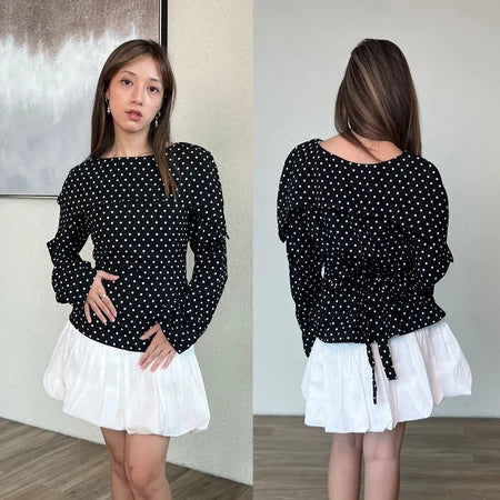Paola Polka Top - Bling It On