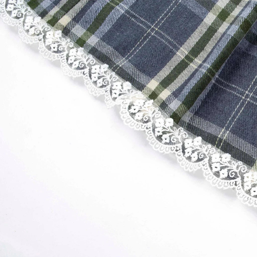 Ouka Navy Long Skirt - Tome Ame