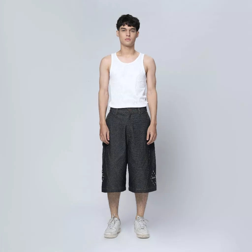 Luca Short Pants Black - Blee