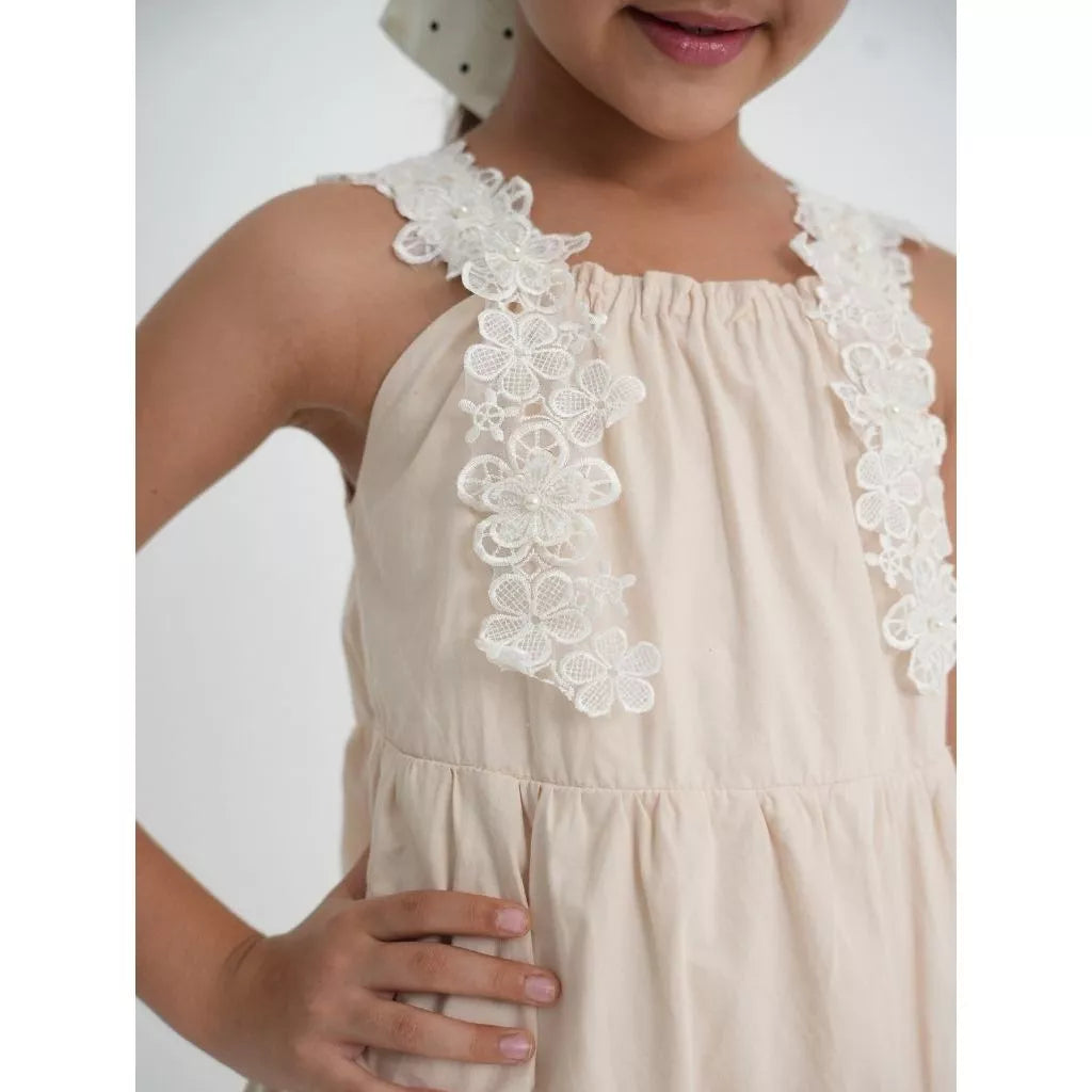 HGL Bambini - Romee Dress Cream - Little Saints