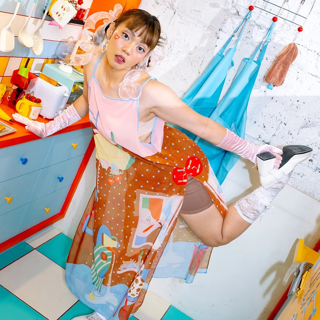 Upside Down See Through Dress - Oh.Irv