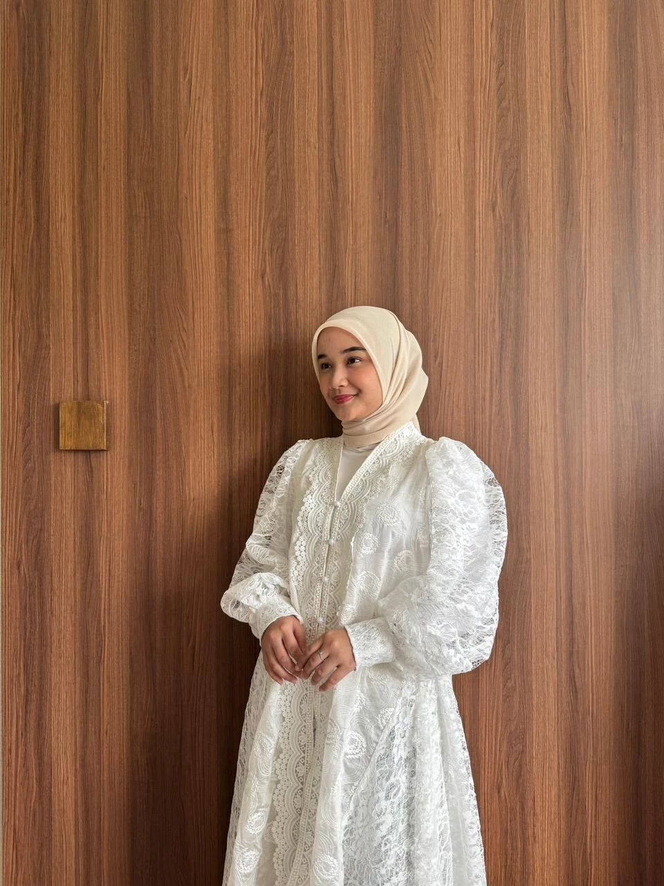 Nadja Dress Broken White - Mine