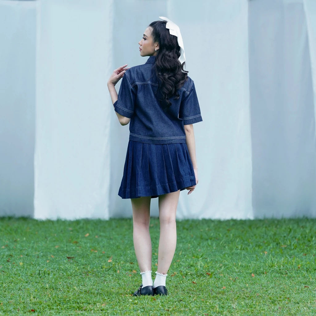 Nova Boxy Denim Shirt - Daile