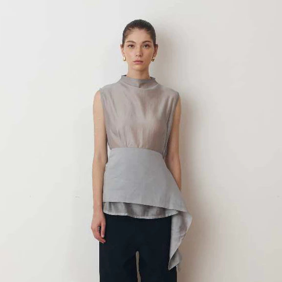 Glasse Blouse Grey - Morningsol