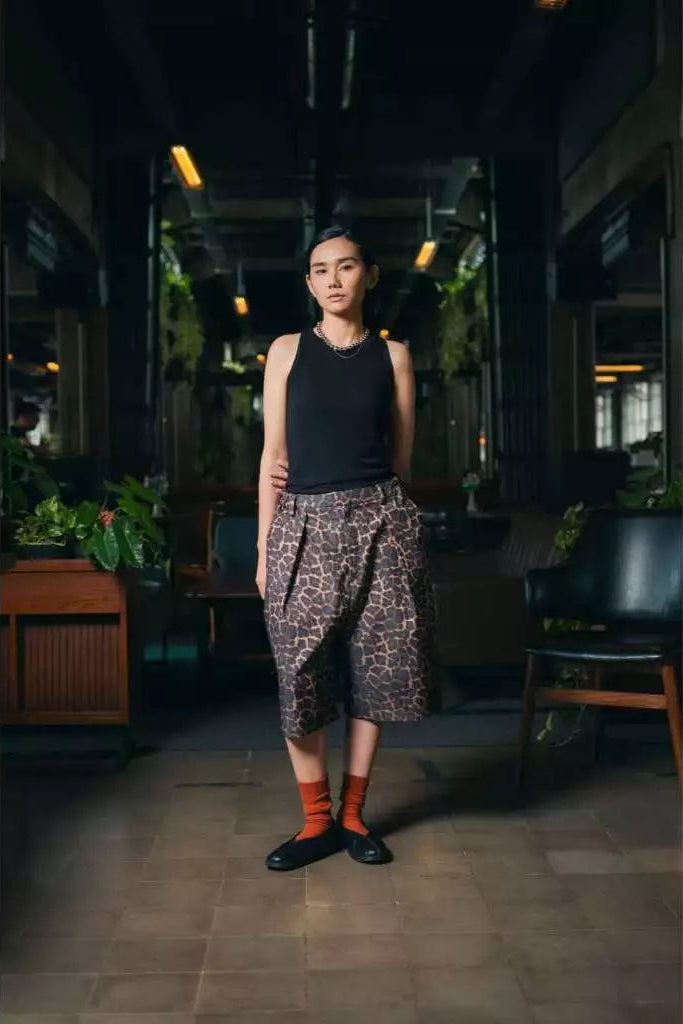 Hiader Short Pants Leopard - Basico